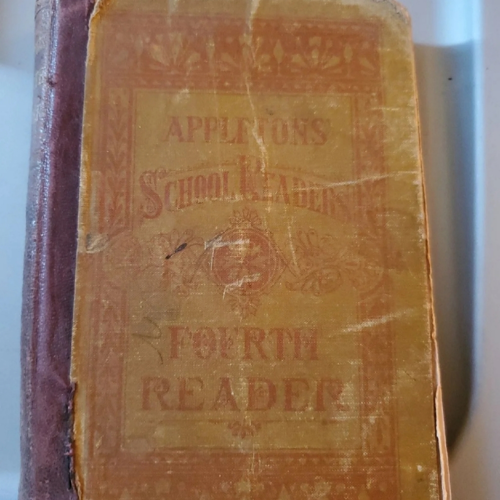 Appleton 4th reader book 1878